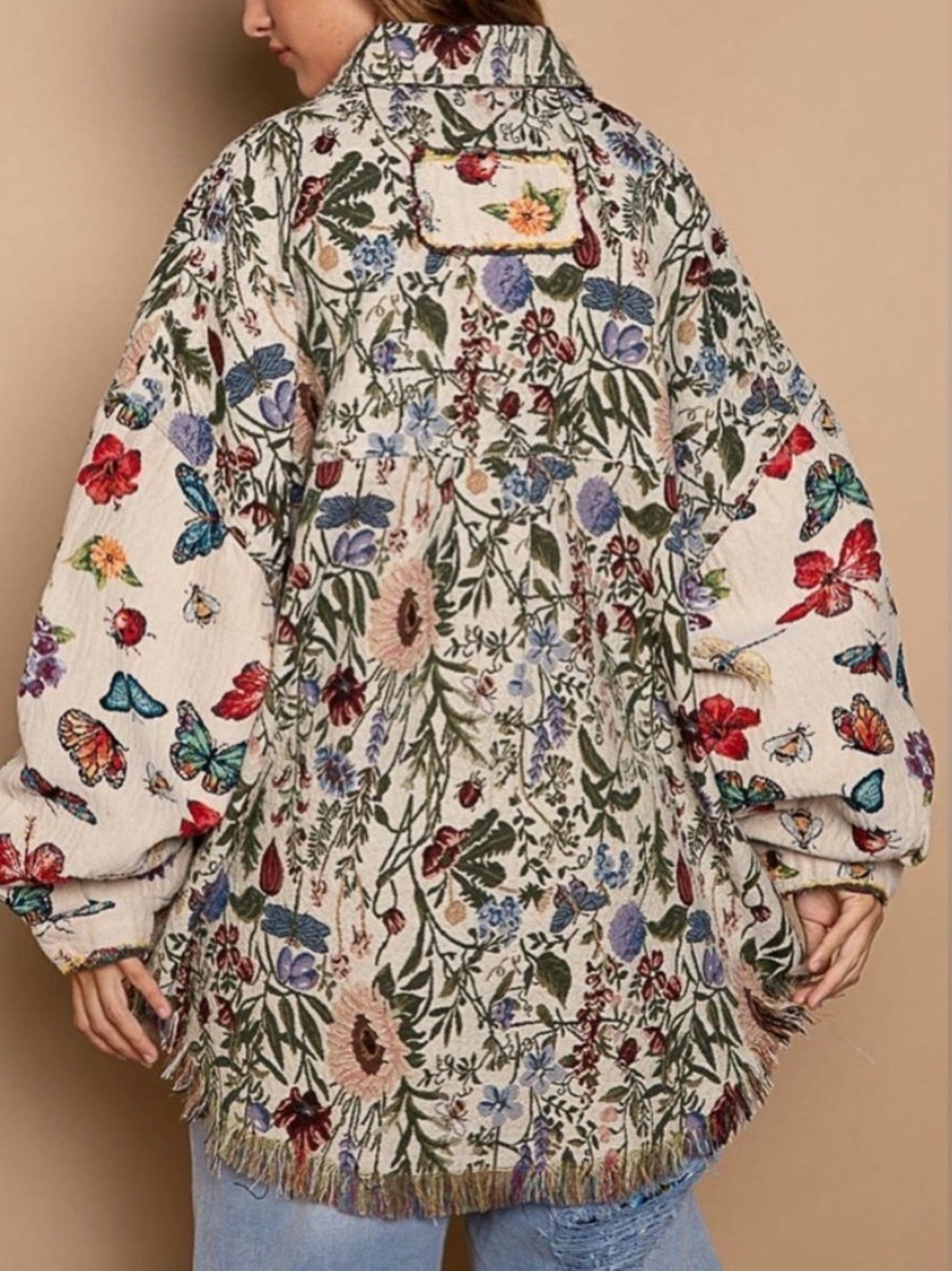POL Butterfly Effect Jacquard Jacket - Picture 2 of 9